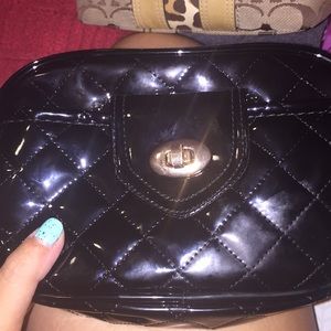 Cute and fashionable over the shoulder pocketbook!